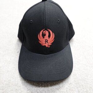 Ruger Hat Black Embroidered Official Strapback
